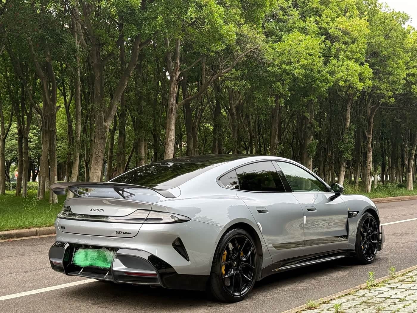 2025 Xiaomi Auto Xiaomi SU7 Ultra 银灰色, 30,000 km, China export – photo 9