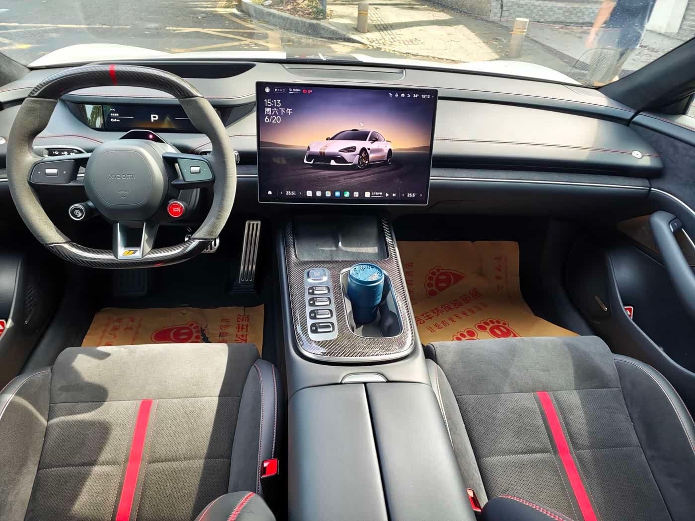 2025 Xiaomi Auto Xiaomi SU7 Ultra White, 35,200 km, China export – photo 20