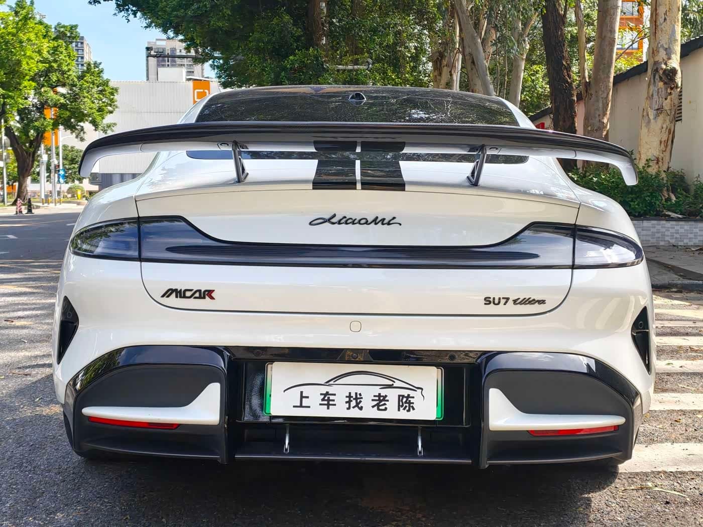 2025 Xiaomi Auto Xiaomi SU7 Ultra White, 35,200 km, China export – photo 5