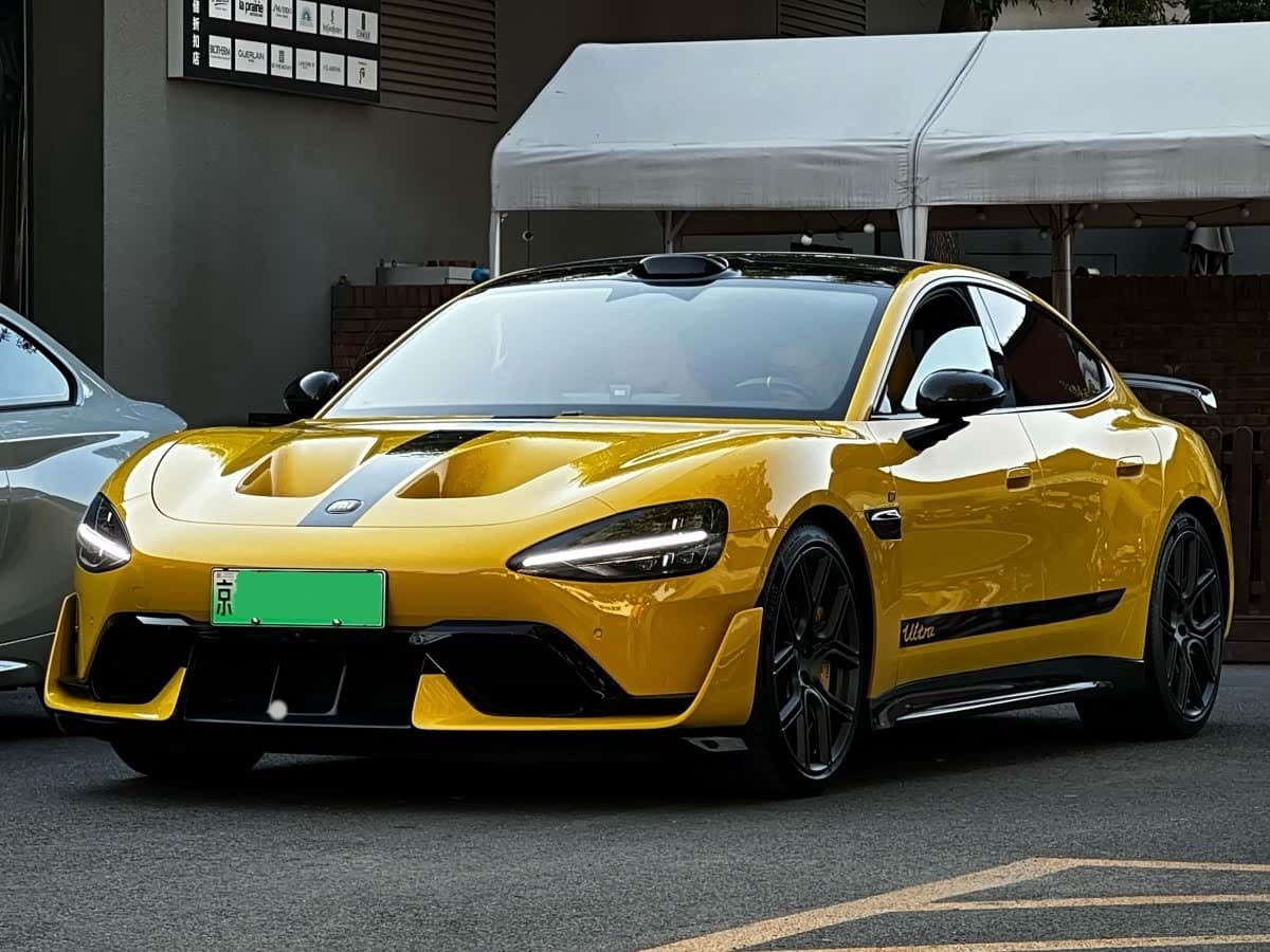 2025 Xiaomi Auto Xiaomi SU7 Ultra Yellow, 9,000 km, China export – photo 1