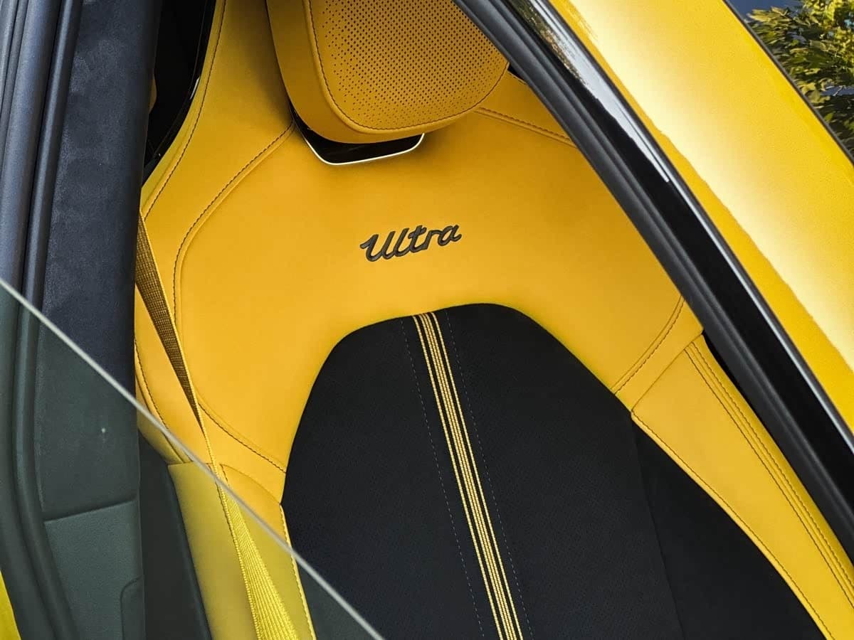 2025 Xiaomi Auto Xiaomi SU7 Ultra Yellow, 9,000 km, China export – photo 6