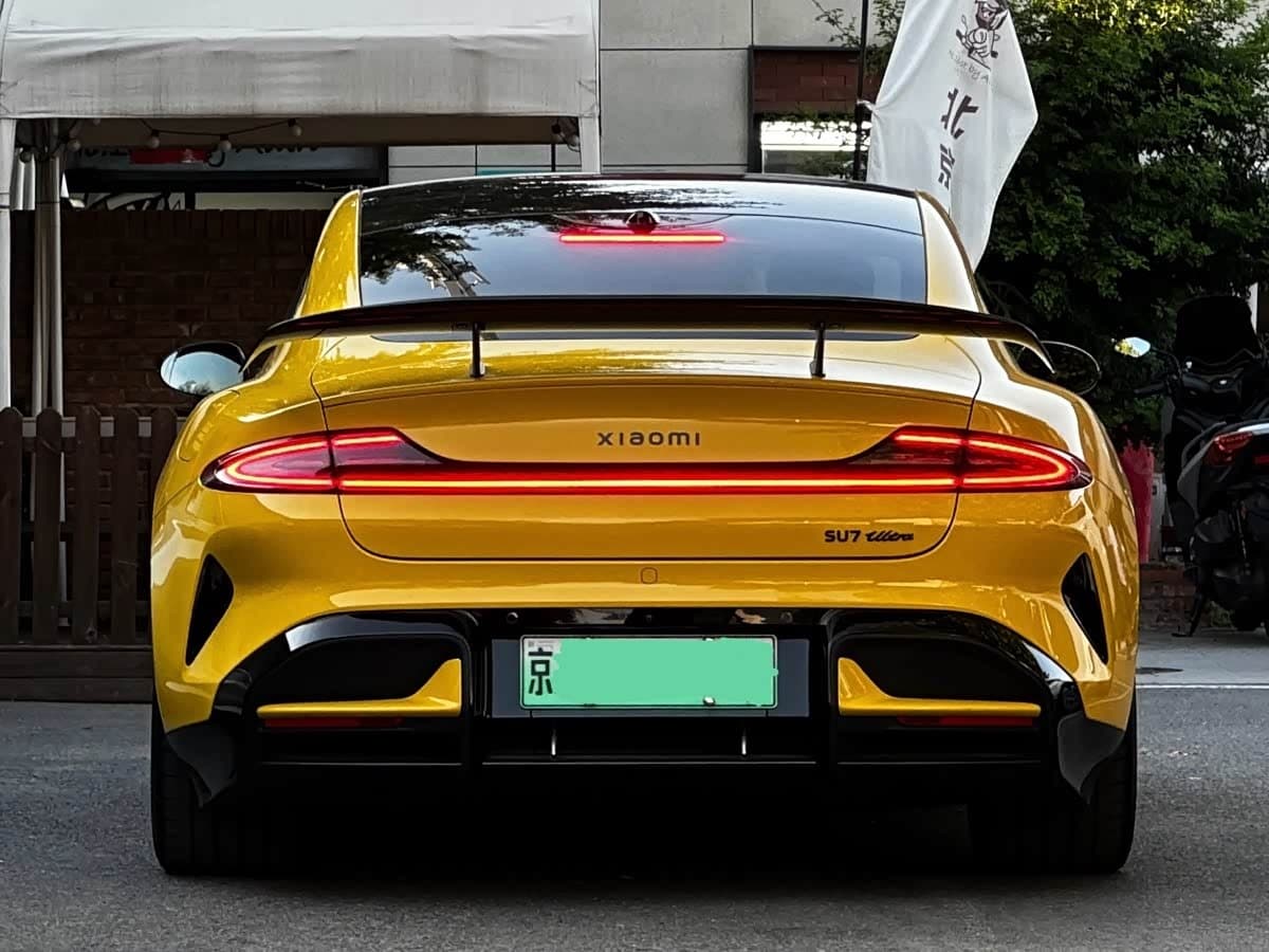 2025 Xiaomi Auto Xiaomi SU7 Ultra Yellow, 9,000 km, China export – photo 11
