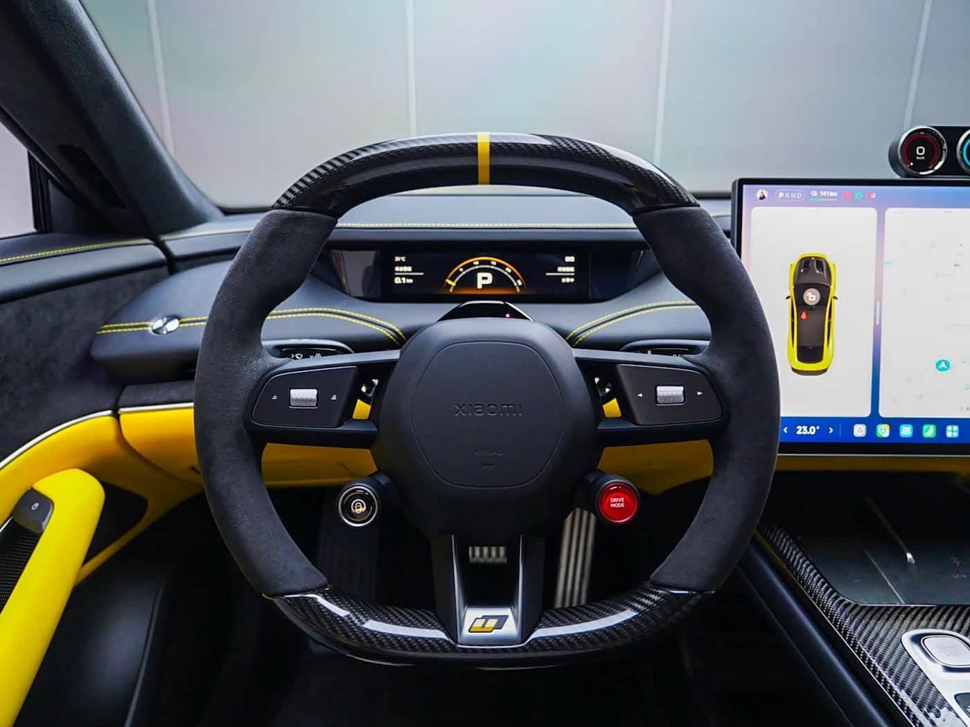 2025 Xiaomi Auto Xiaomi SU7 Ultra Yellow, 2,600 km, China export – photo 7