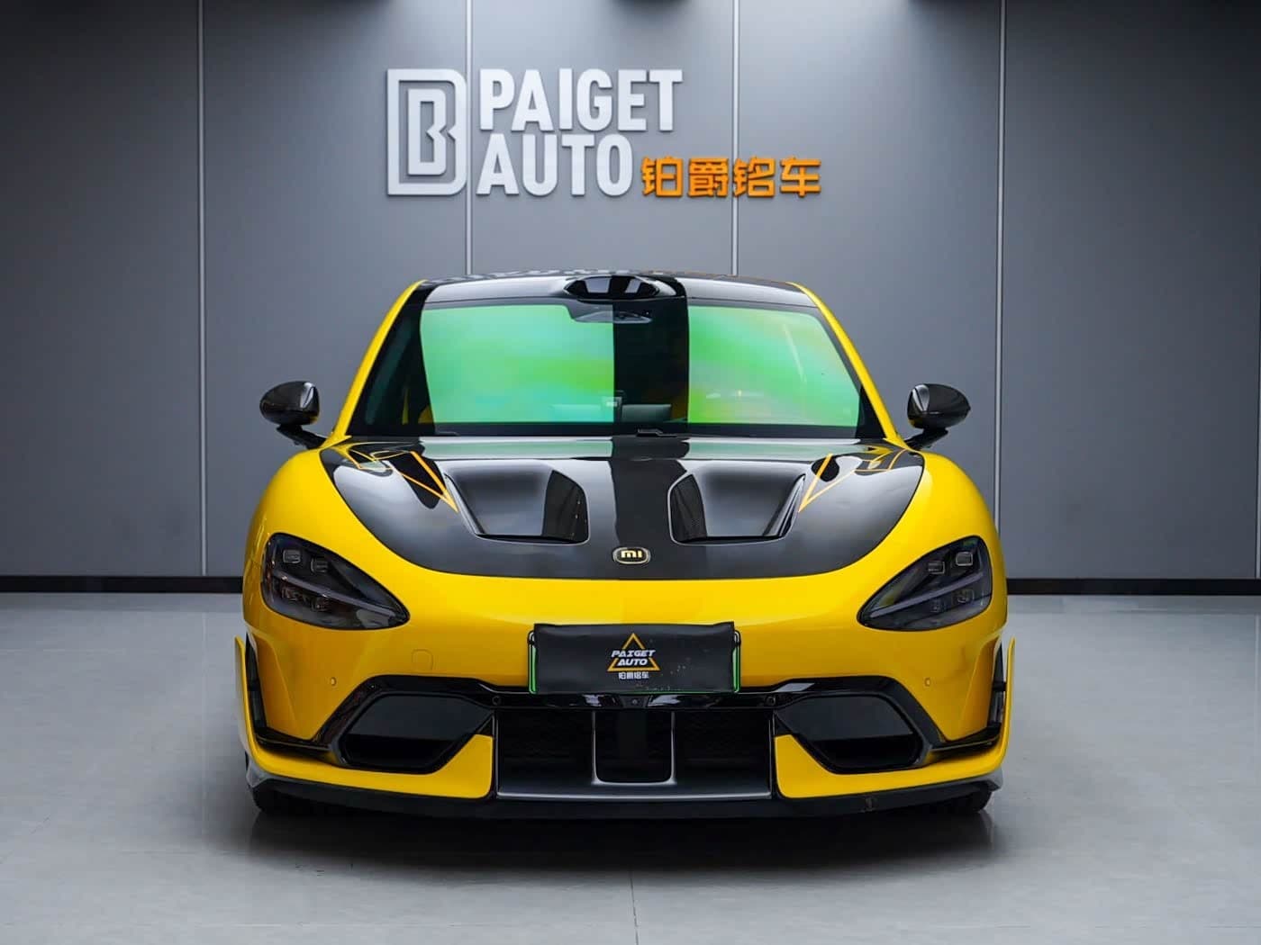 2025 Xiaomi Auto Xiaomi SU7 Ultra Yellow, 2,600 km, China export – photo 1