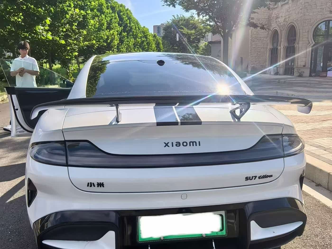 2025 Xiaomi Auto Xiaomi SU7 Ultra White, 16,000 km, China export – photo 4