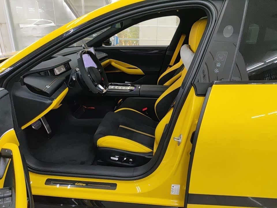2025 Xiaomi Auto Xiaomi SU7 Ultra Yellow, 5,000 km, China export – photo 5