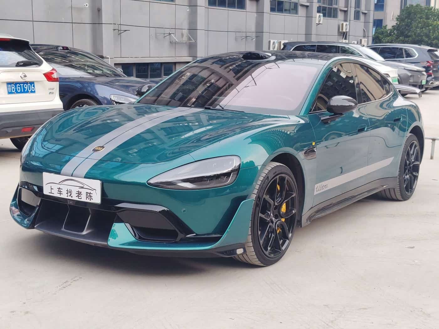 2025 Xiaomi Auto Xiaomi SU7 Ultra Green, 23,000 km, China export – photo 1