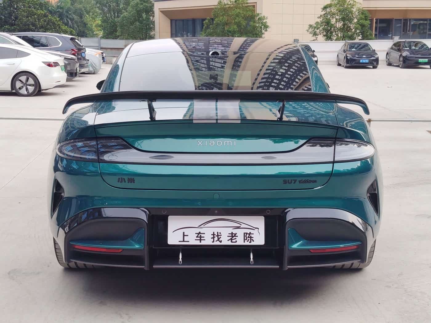 2025 Xiaomi Auto Xiaomi SU7 Ultra Green, 23,000 km, China export – photo 6