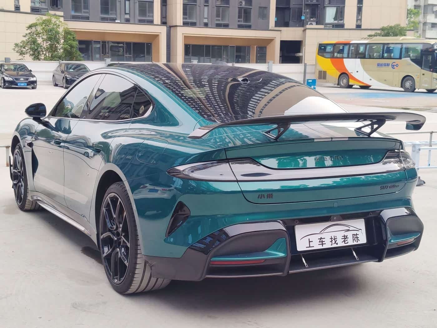 2025 Xiaomi Auto Xiaomi SU7 Ultra Green, 23,000 km, China export – photo 5