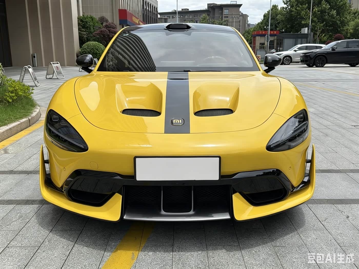2025 Xiaomi Auto Xiaomi SU7 Ultra Yellow, 9,000 km, China export – photo 3