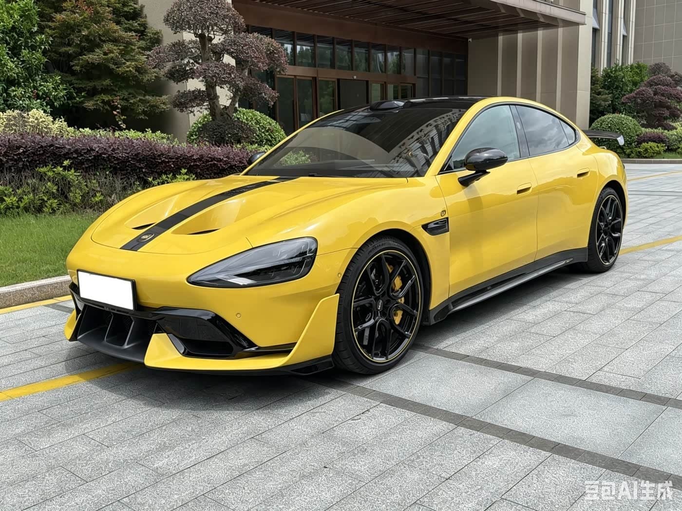 2025 Xiaomi Auto Xiaomi SU7 Ultra Yellow, 9,000 km, China export – photo 1