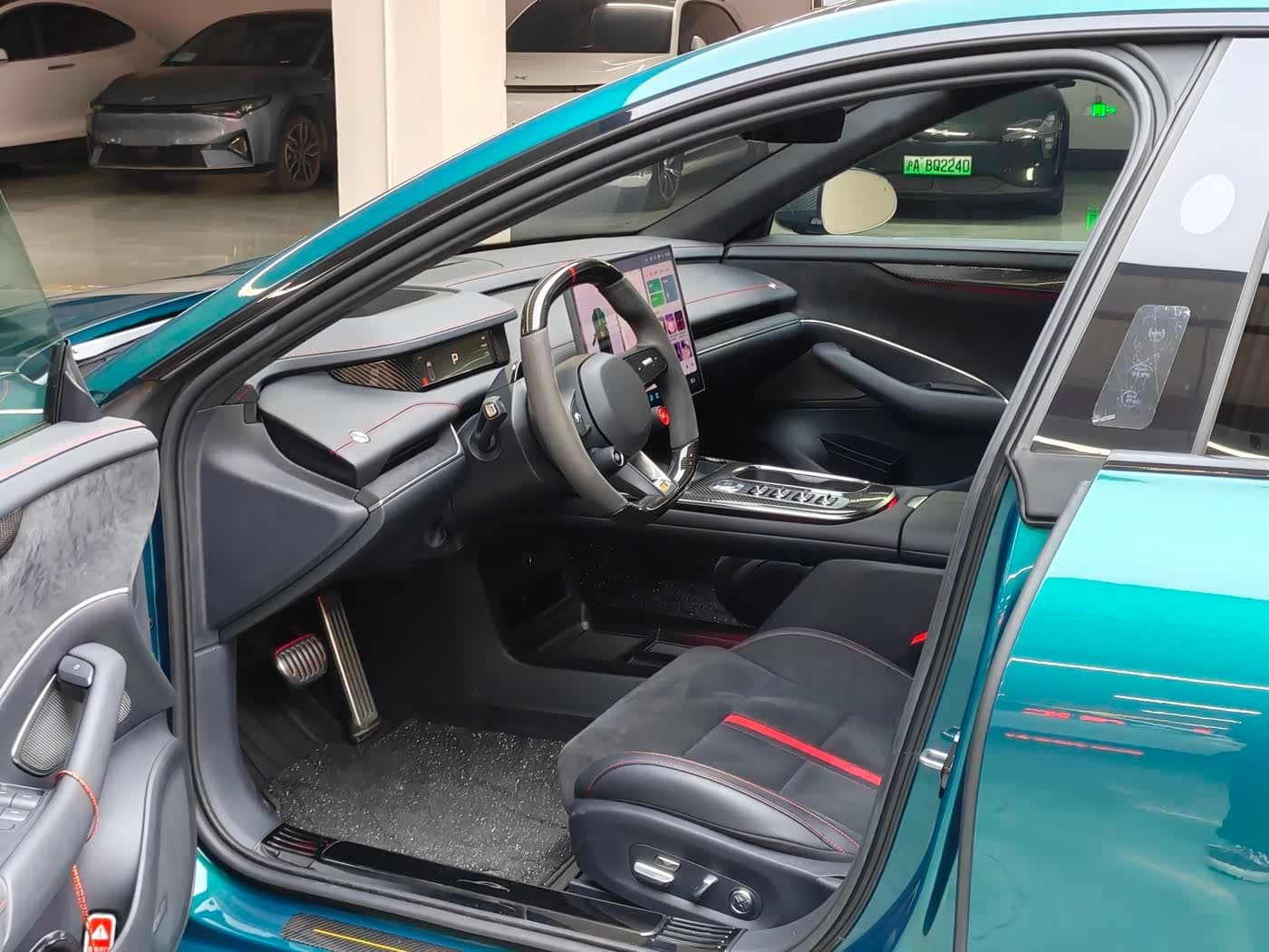 2025 Xiaomi Auto Xiaomi SU7 Ultra Green, 14,500 km, China export – photo 7