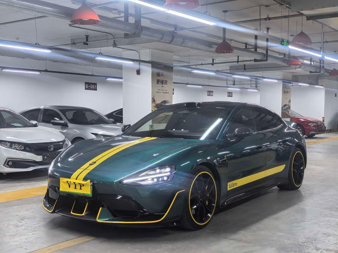 2025 Xiaomi Auto Xiaomi SU7 Ultra Green, 50,000 km, China export – photo 1