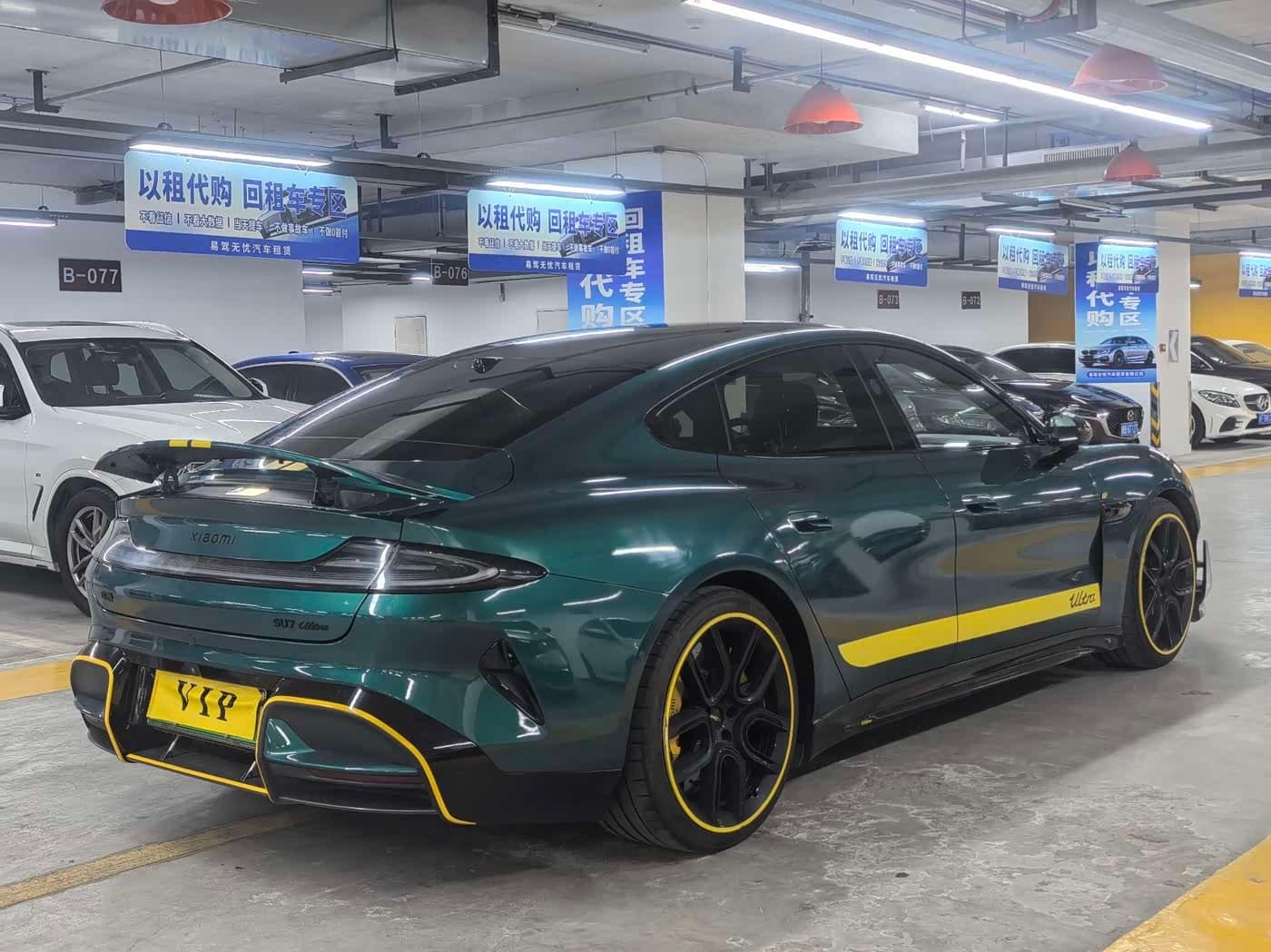2025 Xiaomi Auto Xiaomi SU7 Ultra Green, 50,000 km, China export – photo 15