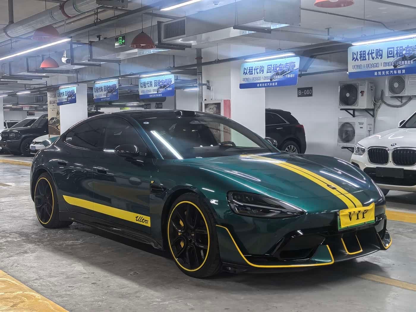 2025 Xiaomi Auto Xiaomi SU7 Ultra Green, 50,000 km, China export – photo 3