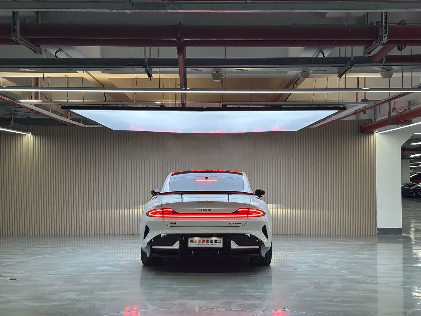 2025 Xiaomi Auto Xiaomi SU7 Ultra White, 2,000 km, China export – photo 18