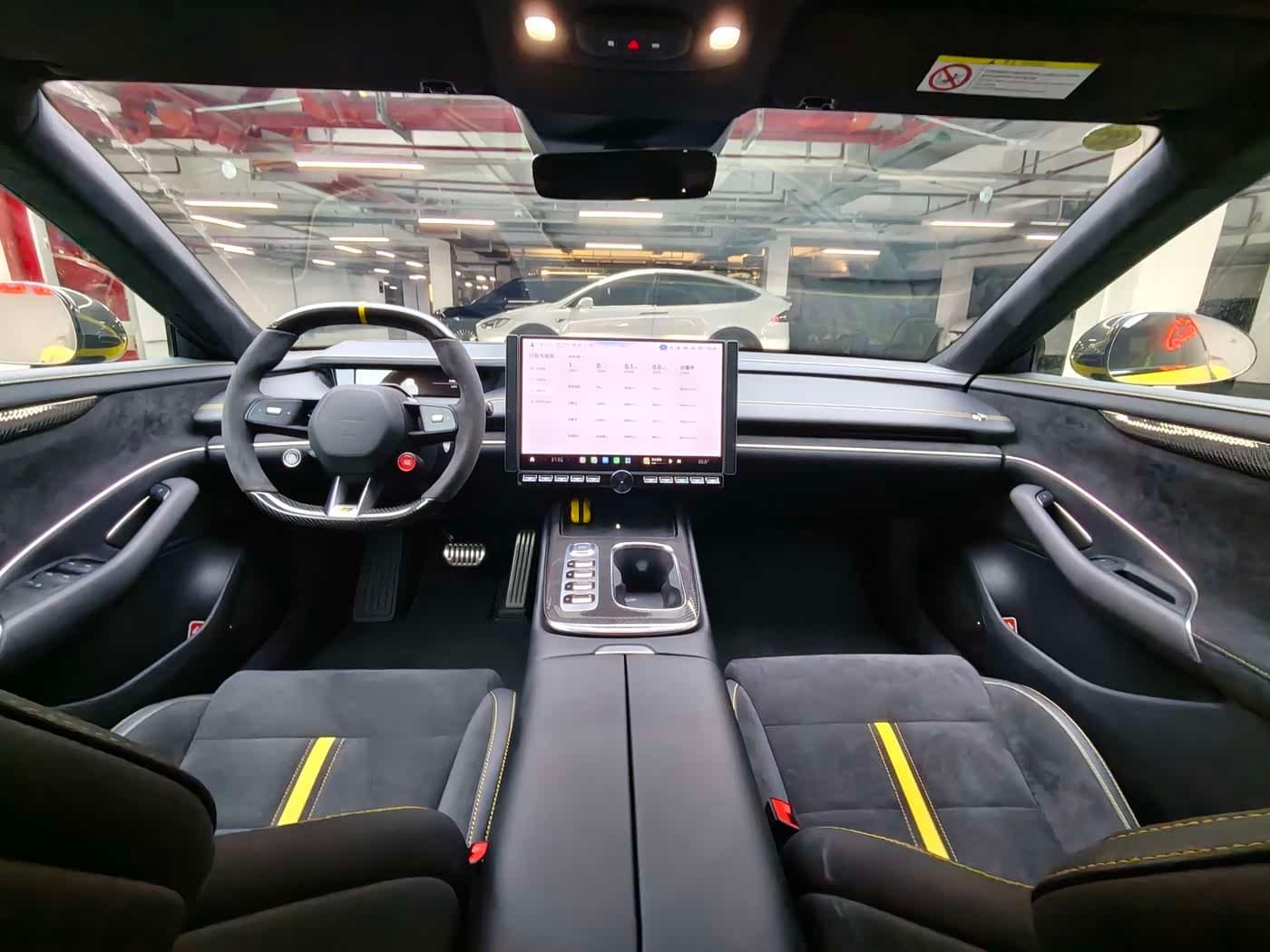 2025 Xiaomi Auto Xiaomi SU7 Ultra Yellow, 12,000 km, China export – photo 10