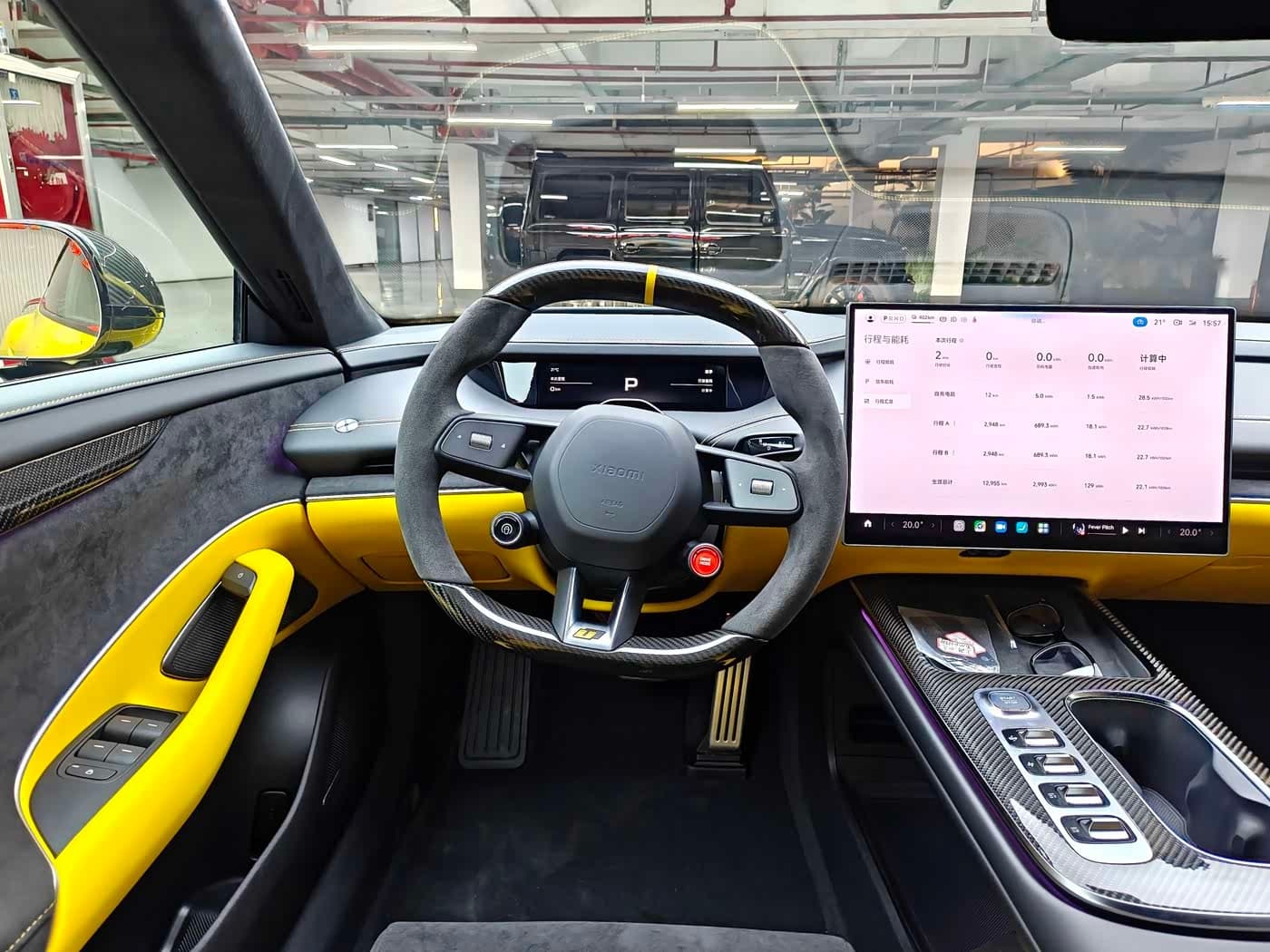 2025 Xiaomi Auto Xiaomi SU7 Ultra Yellow, 13,000 km, China export – photo 13