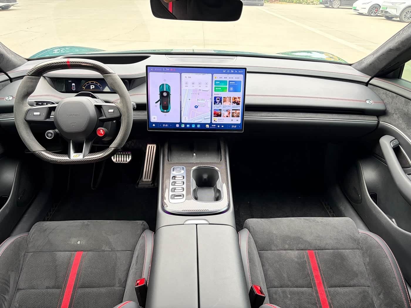 2025 Xiaomi Auto Xiaomi SU7 Ultra Green, 16,000 km, China export – photo 9