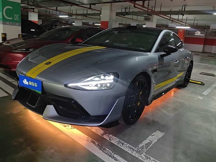 2025 Xiaomi Auto Xiaomi SU7 Ultra 银灰色, 28,700 km, China export – photo 1