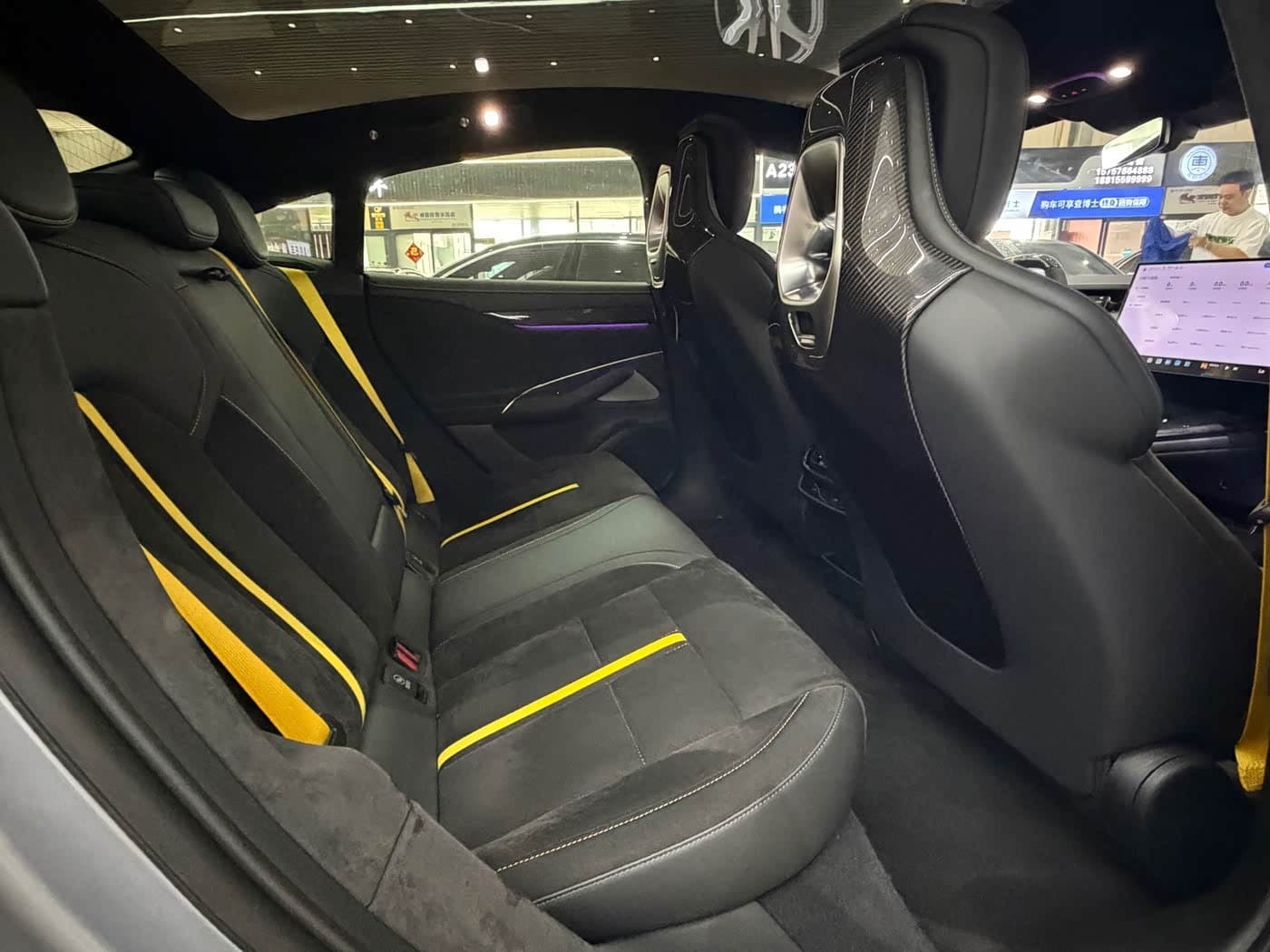 2025 Xiaomi Auto Xiaomi SU7 Ultra 银灰色, 16,000 km, China export – photo 12