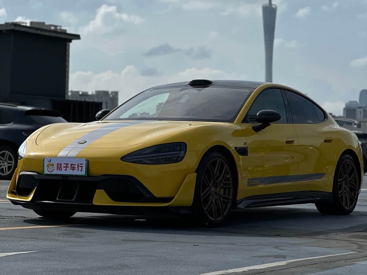 2025 Xiaomi Auto Xiaomi SU7 Ultra Yellow, 31,000 km, China export – photo 7