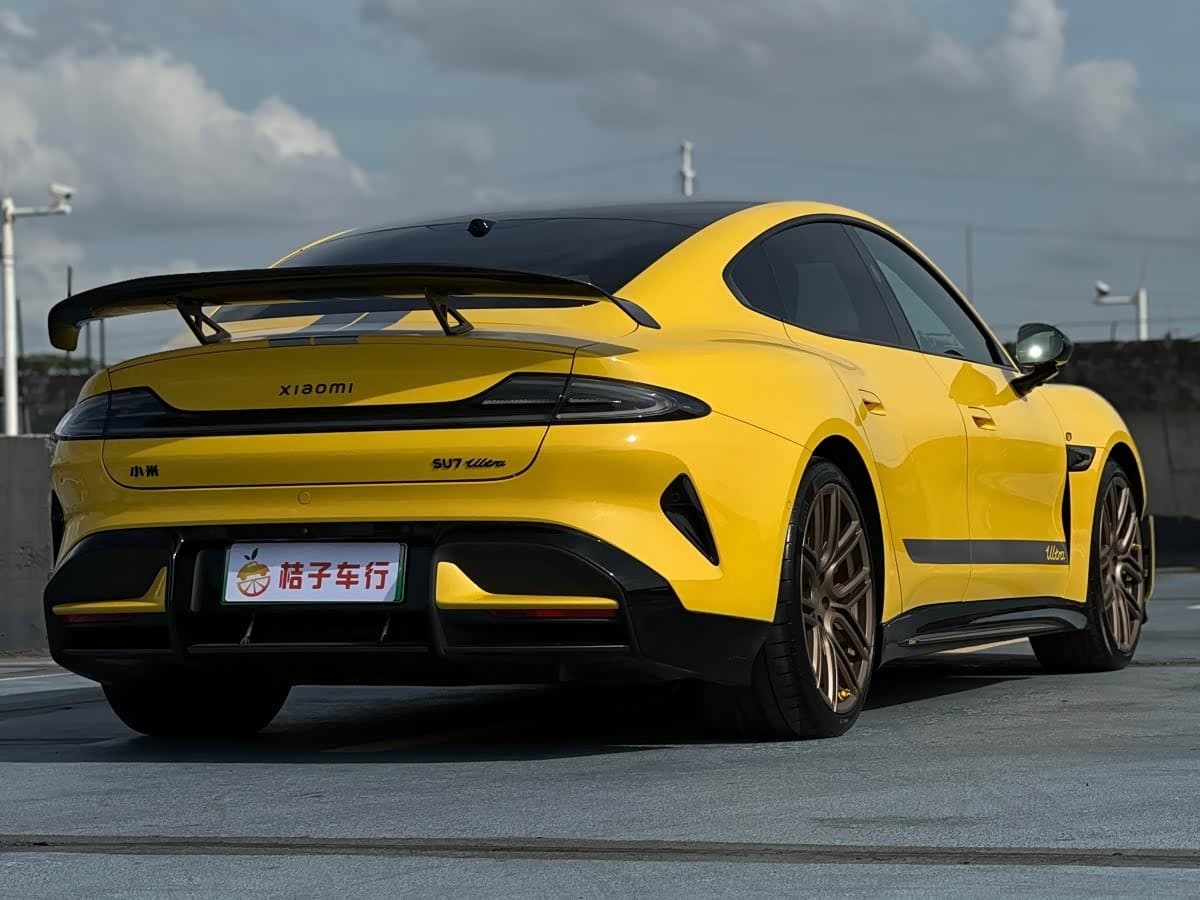 2025 Xiaomi Auto Xiaomi SU7 Ultra Yellow, 31,000 km, China export – photo 8
