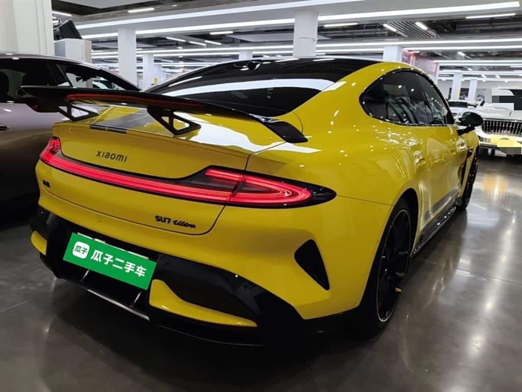 2025 Xiaomi Auto Xiaomi SU7 Ultra Yellow, 16,300 km, China export – photo 6