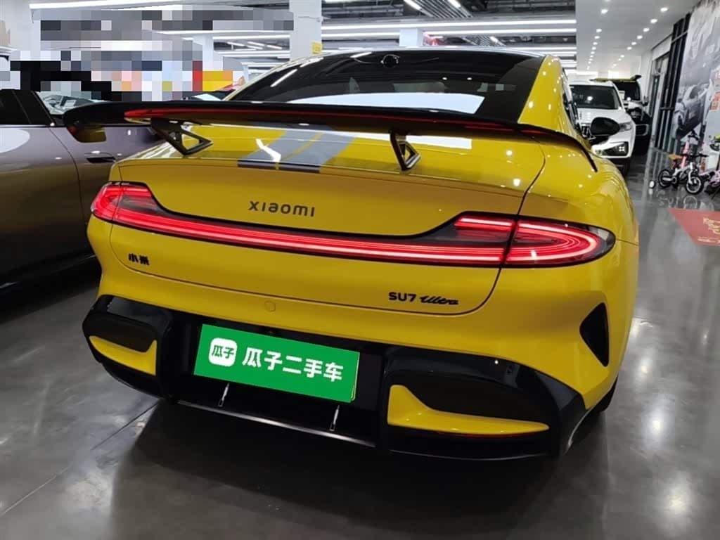 2025 Xiaomi Auto Xiaomi SU7 Ultra Yellow, 16,300 km, China export – photo 5