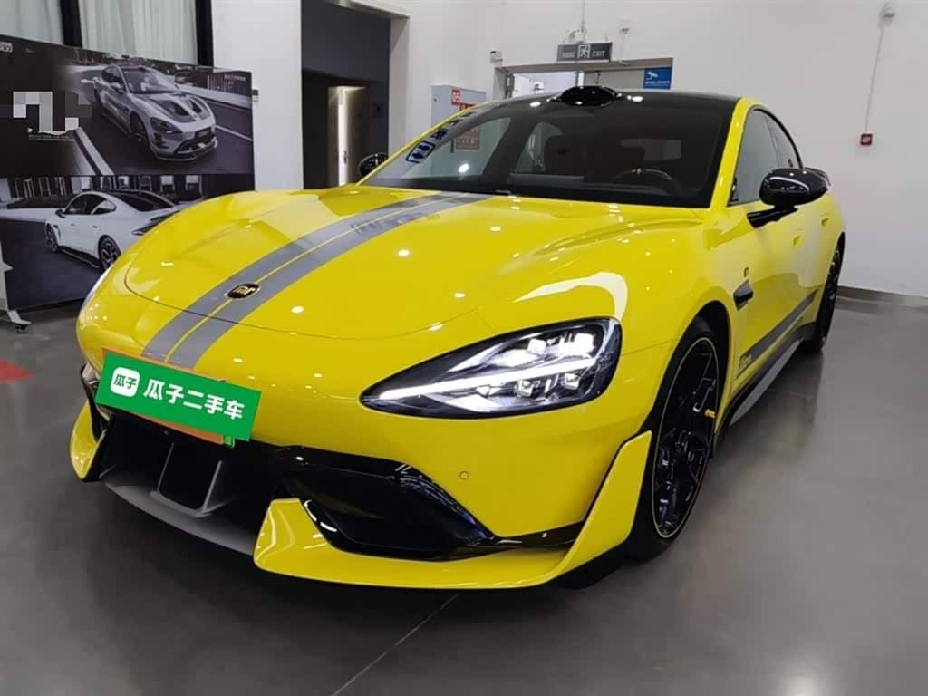 2025 Xiaomi Auto Xiaomi SU7 Ultra Yellow, 16,300 km, China export – photo 1