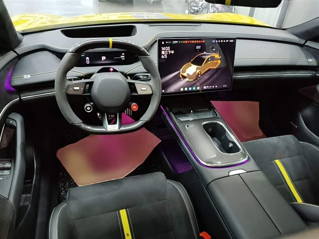 2025 Xiaomi Auto Xiaomi SU7 Ultra Yellow, 16,300 km, China export – photo 9