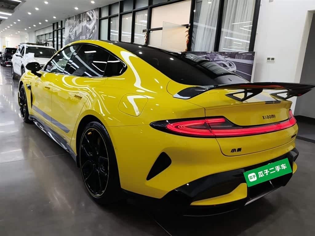 2025 Xiaomi Auto Xiaomi SU7 Ultra Yellow, 16,300 km, China export – photo 4
