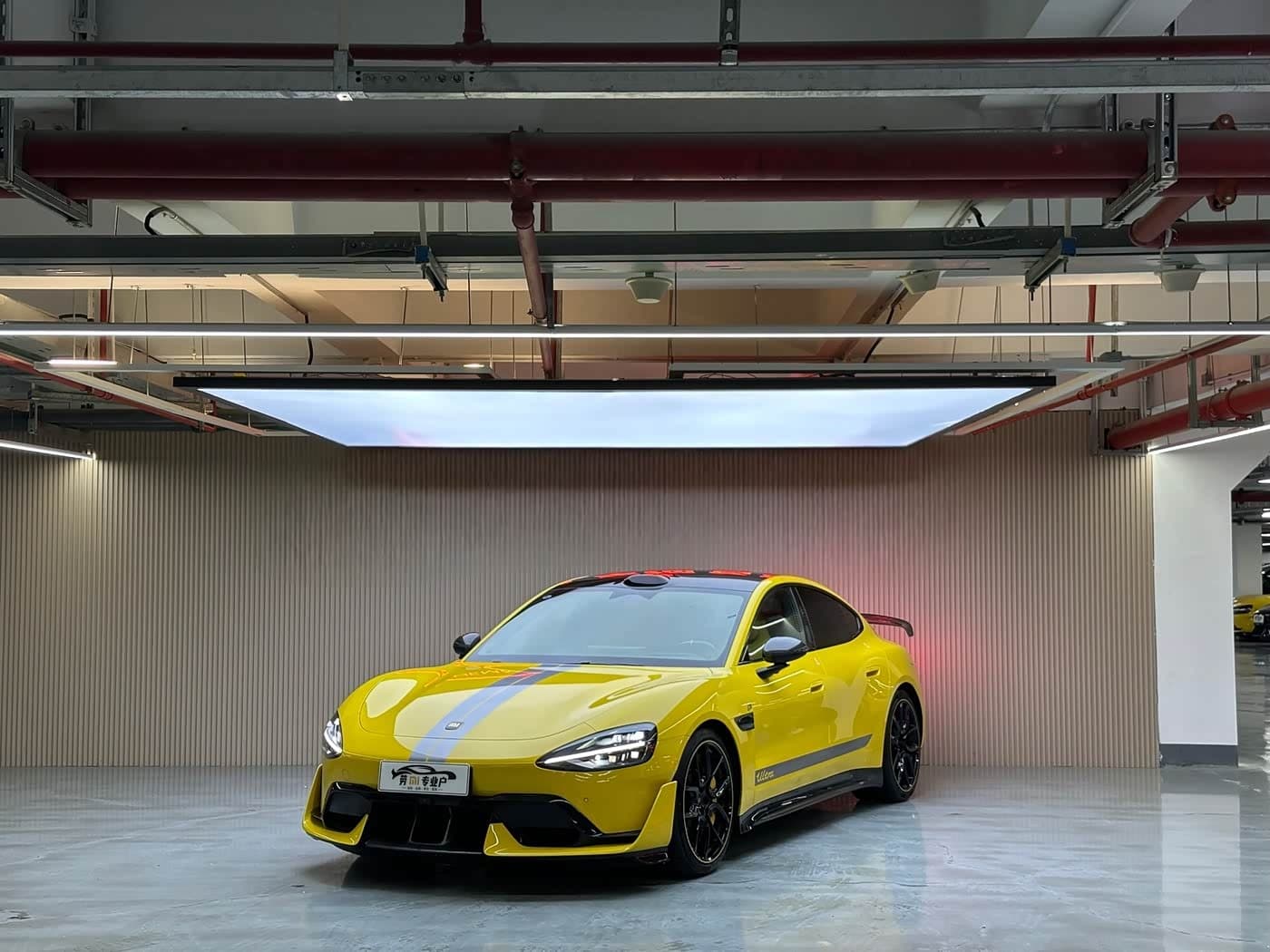2025 Xiaomi Auto Xiaomi SU7 Ultra Yellow, 7,000 km, China export – photo 1