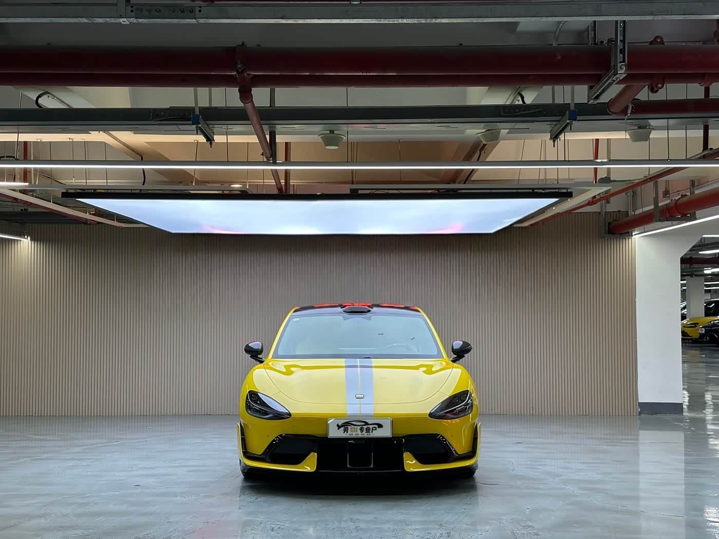2025 Xiaomi Auto Xiaomi SU7 Ultra Yellow, 7,000 km, China export – photo 2