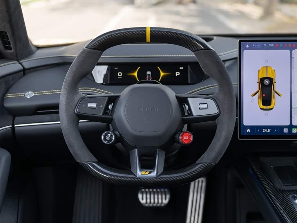 2025 Xiaomi Auto Xiaomi SU7 Ultra Yellow, 9,400 km, China export – photo 14