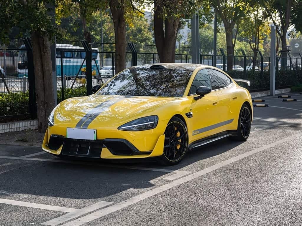 2025 Xiaomi Auto Xiaomi SU7 Ultra Yellow, 9,400 km, China export – photo 1