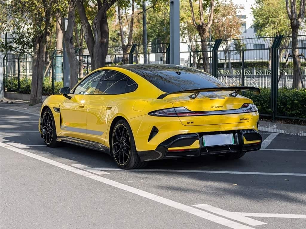 2025 Xiaomi Auto Xiaomi SU7 Ultra Yellow, 9,400 km, China export – photo 6