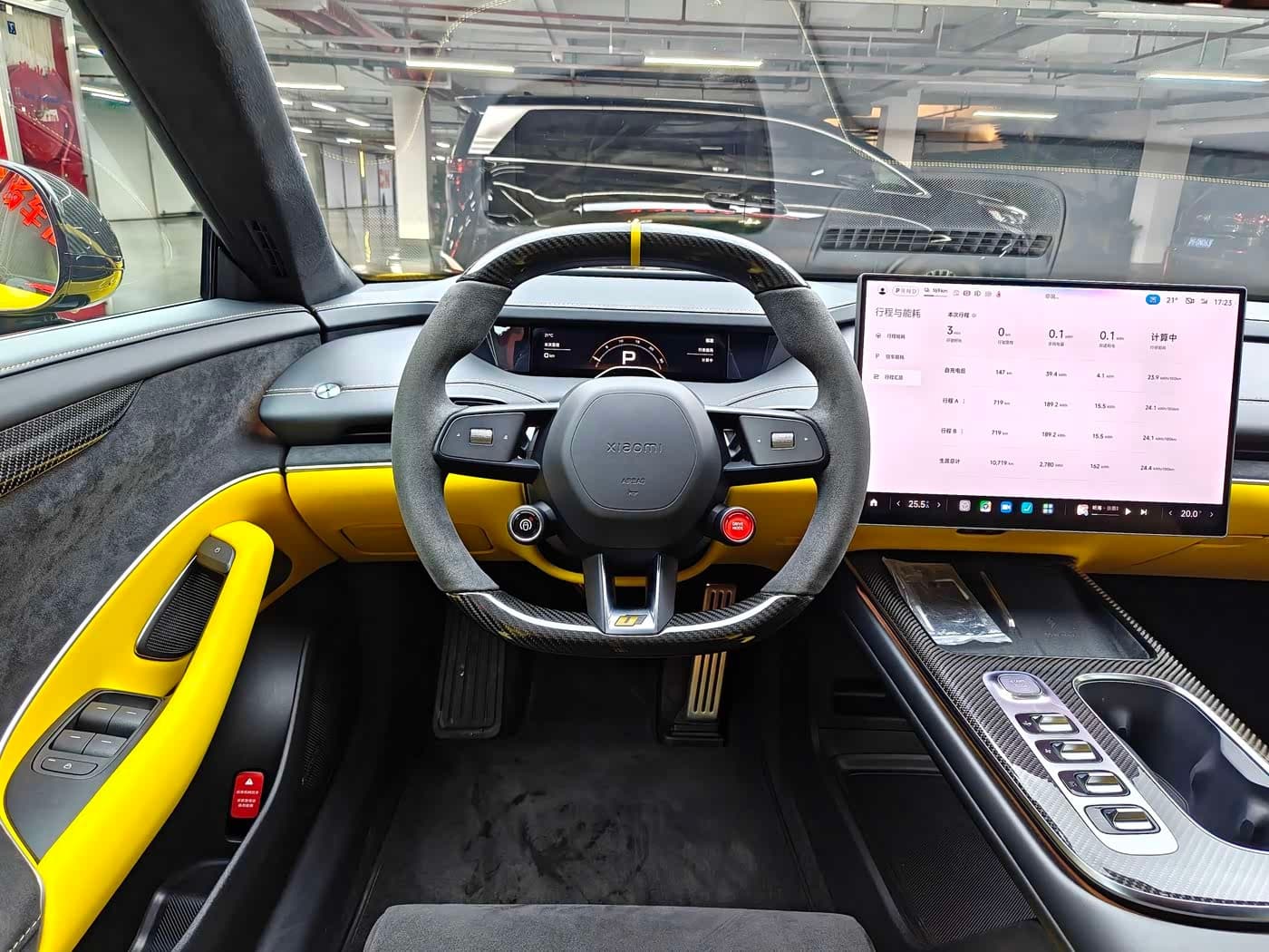 2025 Xiaomi Auto Xiaomi SU7 Ultra Yellow, 10,000 km, China export – photo 13
