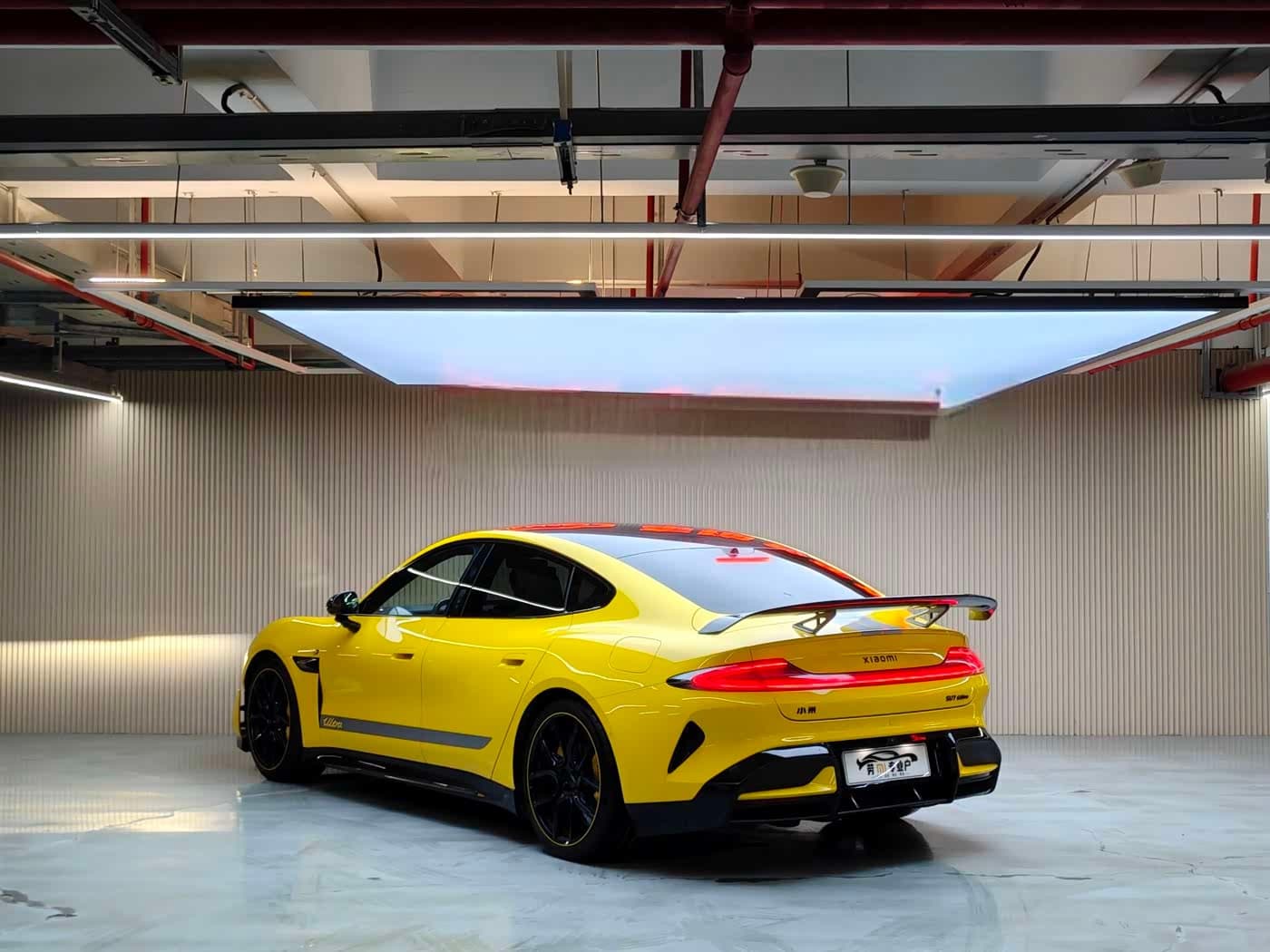 2025 Xiaomi Auto Xiaomi SU7 Ultra Yellow, 10,000 km, China export – photo 19