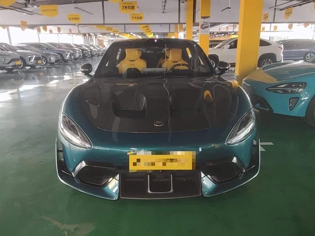 2025 Xiaomi Auto Xiaomi SU7 Ultra Green, 10,100 km, China export – photo 3