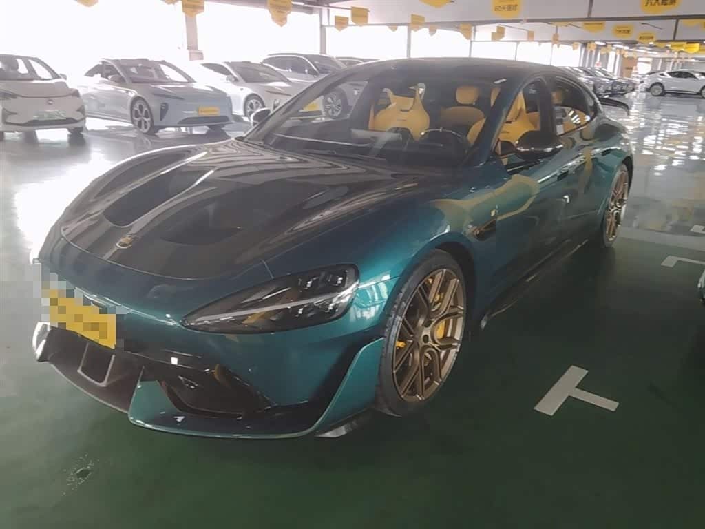 2025 Xiaomi Auto Xiaomi SU7 Ultra Green, 10,100 km, China export – photo 1