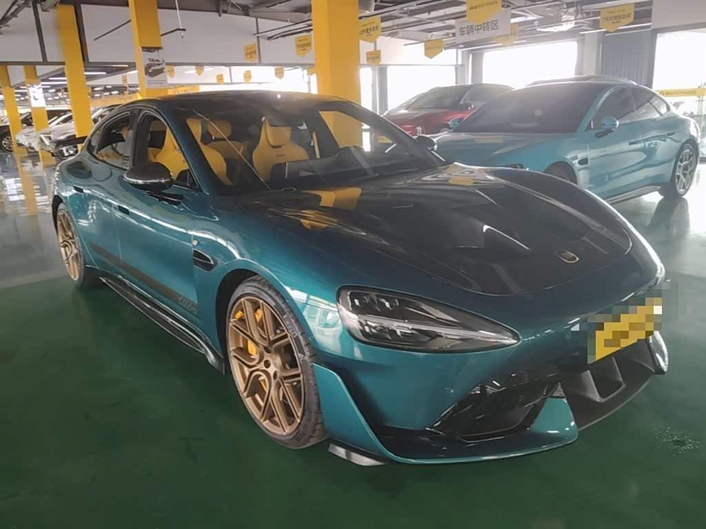 2025 Xiaomi Auto Xiaomi SU7 Ultra Green, 10,100 km, China export – photo 4