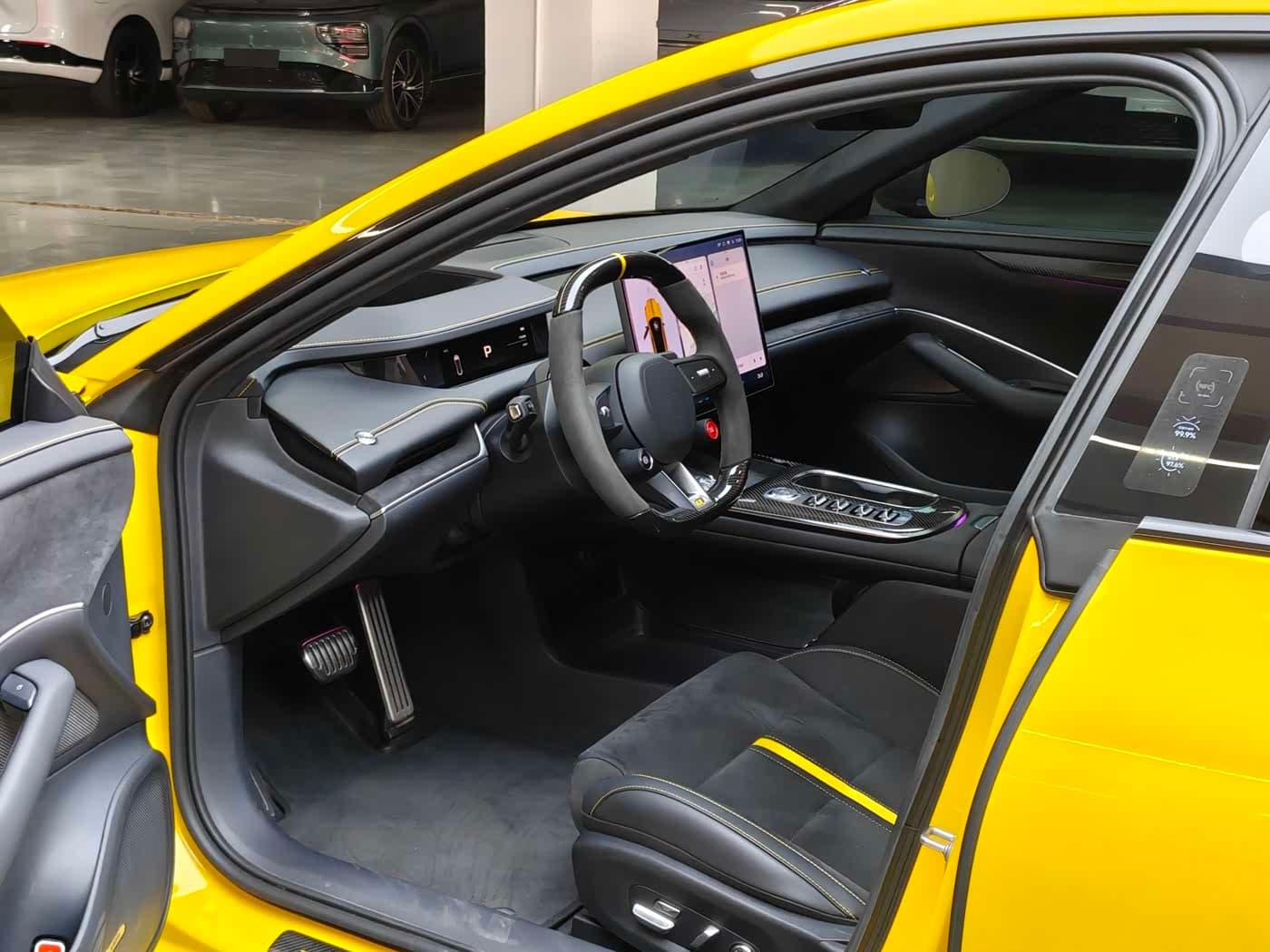 2025 Xiaomi Auto Xiaomi SU7 Ultra Yellow, 12,000 km, China export – photo 7