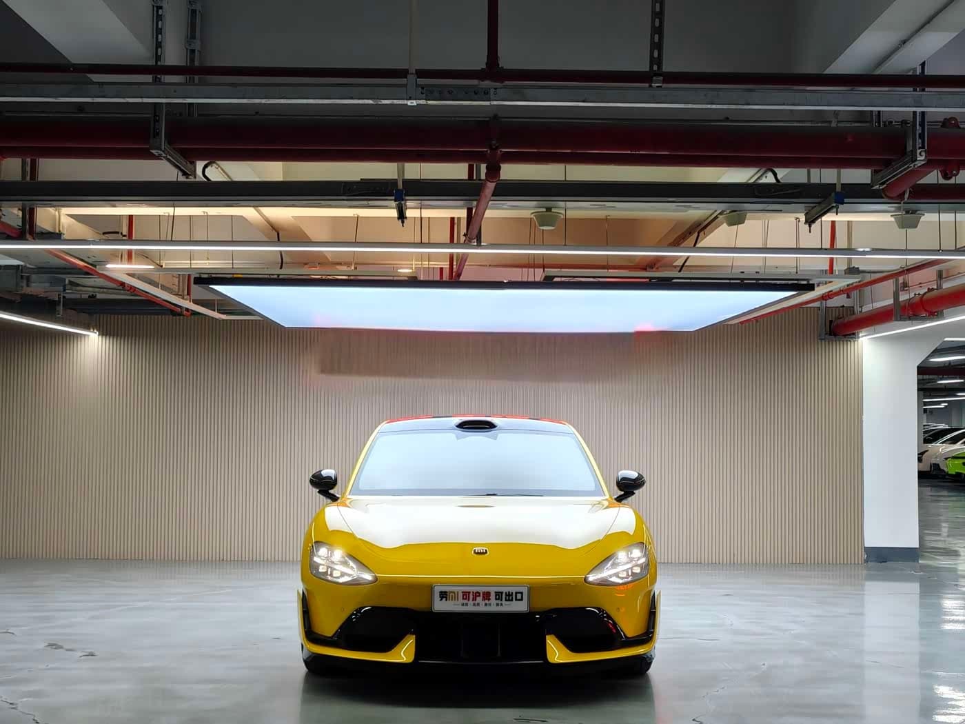 2025 Xiaomi Auto Xiaomi SU7 Ultra Yellow, 12,000 km, China export – photo 2