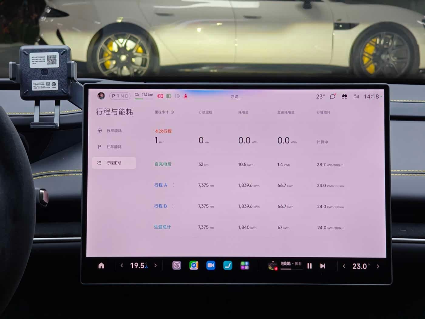 2025 Xiaomi Auto Xiaomi SU7 Ultra Yellow, 7,000 km, China export – photo 12