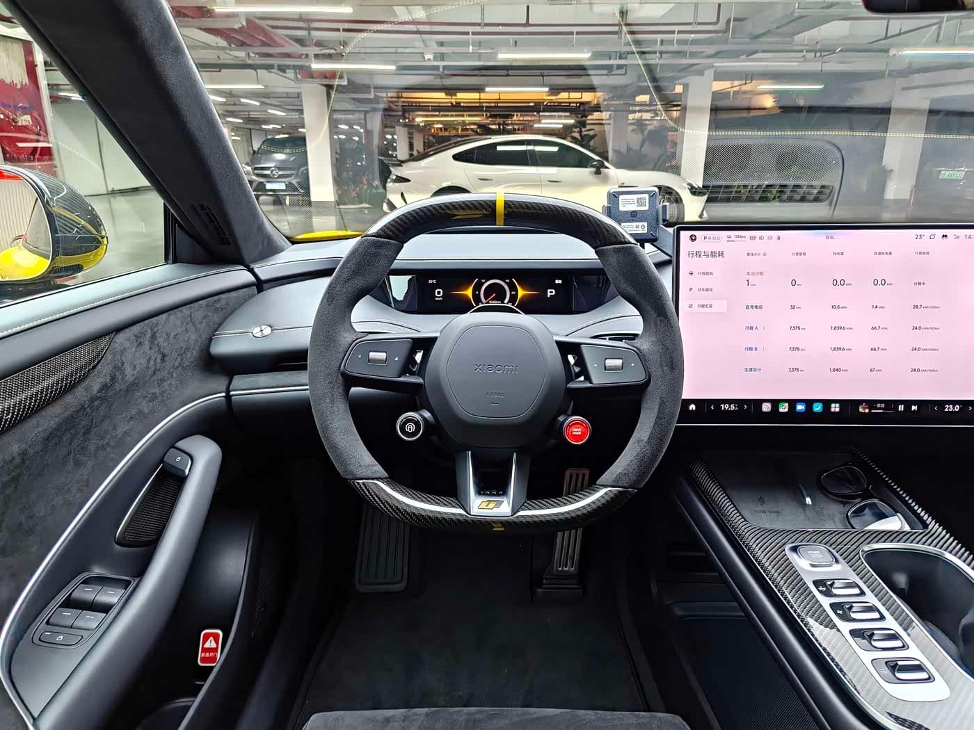 2025 Xiaomi Auto Xiaomi SU7 Ultra Yellow, 7,000 km, China export – photo 13