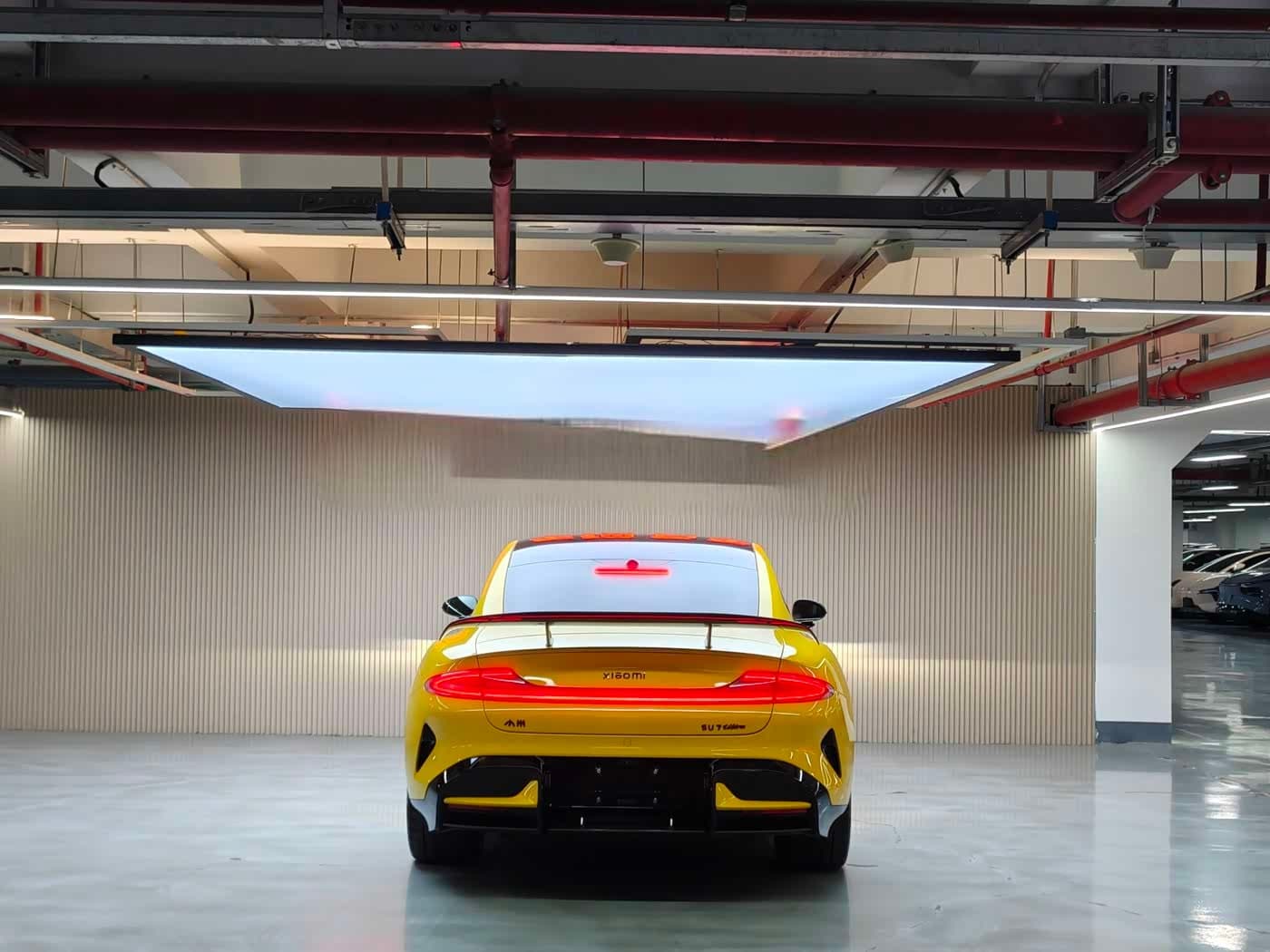 2025 Xiaomi Auto Xiaomi SU7 Ultra Yellow, 7,000 km, China export – photo 19