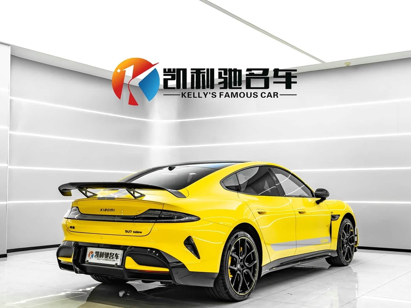 2025 Xiaomi Auto Xiaomi SU7 Ultra Yellow, 7,000 km, China export – photo 4