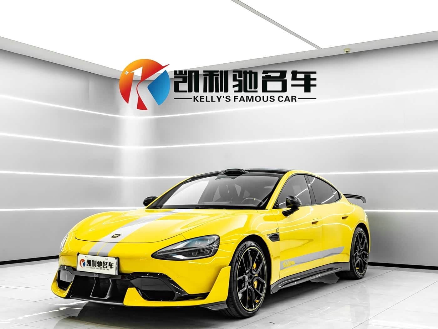 2025 Xiaomi Auto Xiaomi SU7 Ultra Yellow, 7,000 km, China export – photo 1