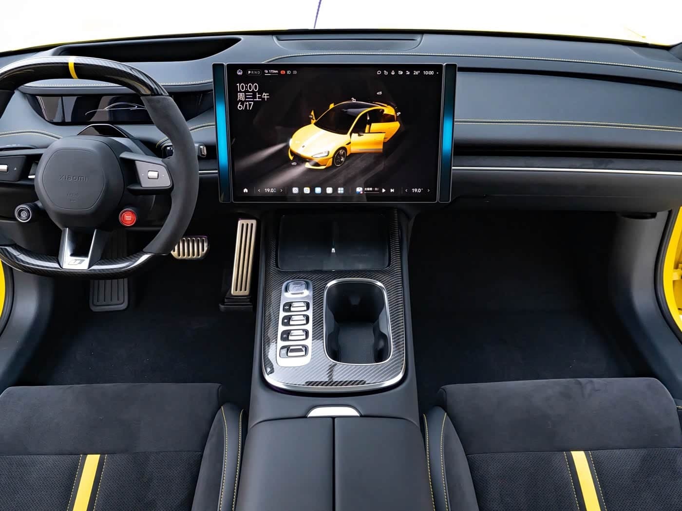 2025 Xiaomi Auto Xiaomi SU7 Ultra Yellow, 7,000 km, China export – photo 9